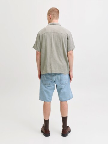 JACK & JONES Regular fit Overhemd 'JORNANTUCKET' in Beige