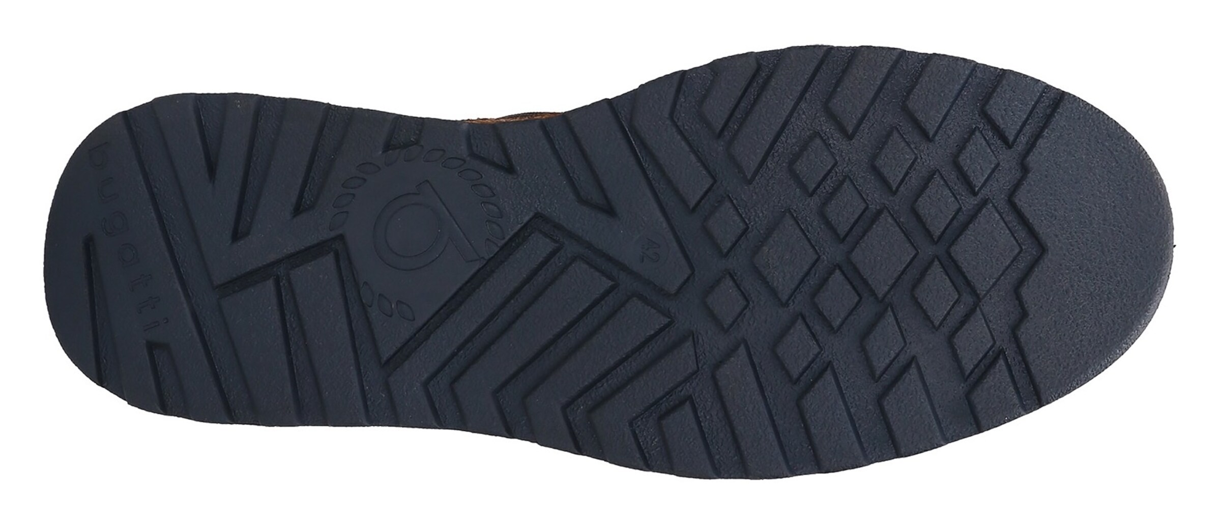 Bottes à lacets bugatti en marron