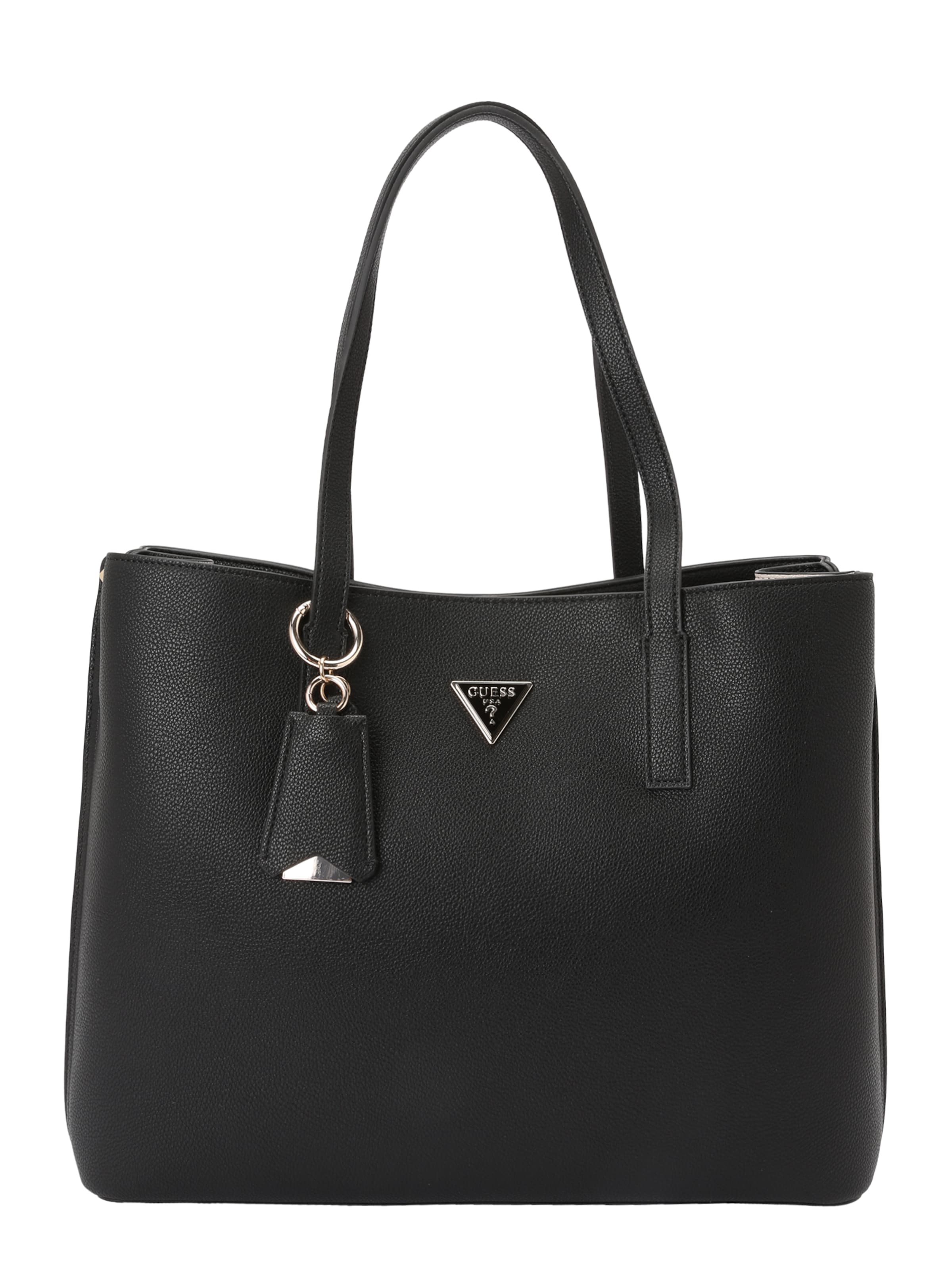 GUESS Shopper 'MERIDIAN II GIRLFRIEND TOTE' in Black: front