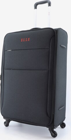 ELLE Suitcase 'Pledge' in Black: front