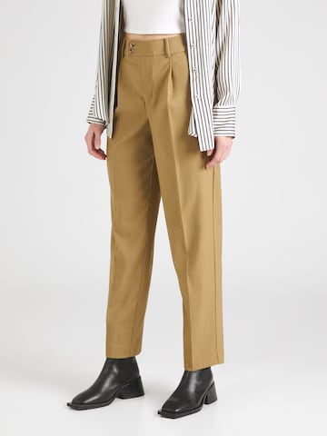 VILA ROUGE Tapered Hose 'SARINA' in Beige: predná strana