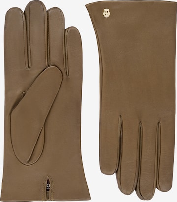 Gants 'LISSABON' Roeckl en marron : devant