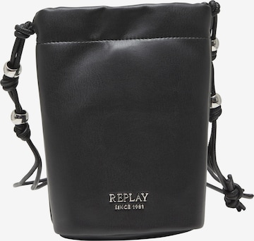 Borsa a tracolla di REPLAY in nero: frontale