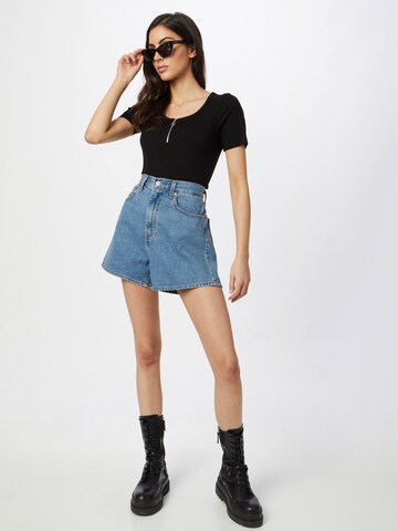 LEVI'S ® Loosefit Shorts 'High Loose' in Blau