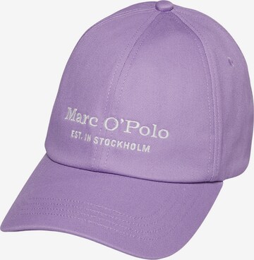 Marc O'Polo Cap in Purple: front