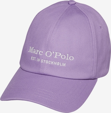 Casquette Marc O'Polo en violet : devant