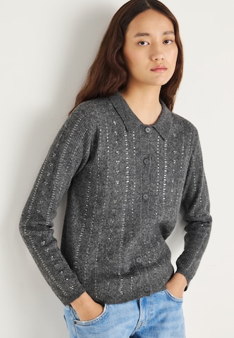 Pepe Jeans Kofta 'ELAINE' i grå: framsida