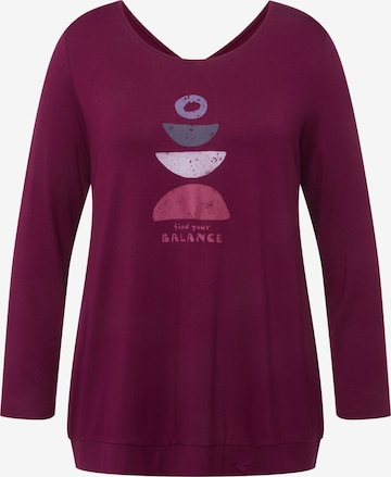 Ulla Popken Shirt in Purple: front