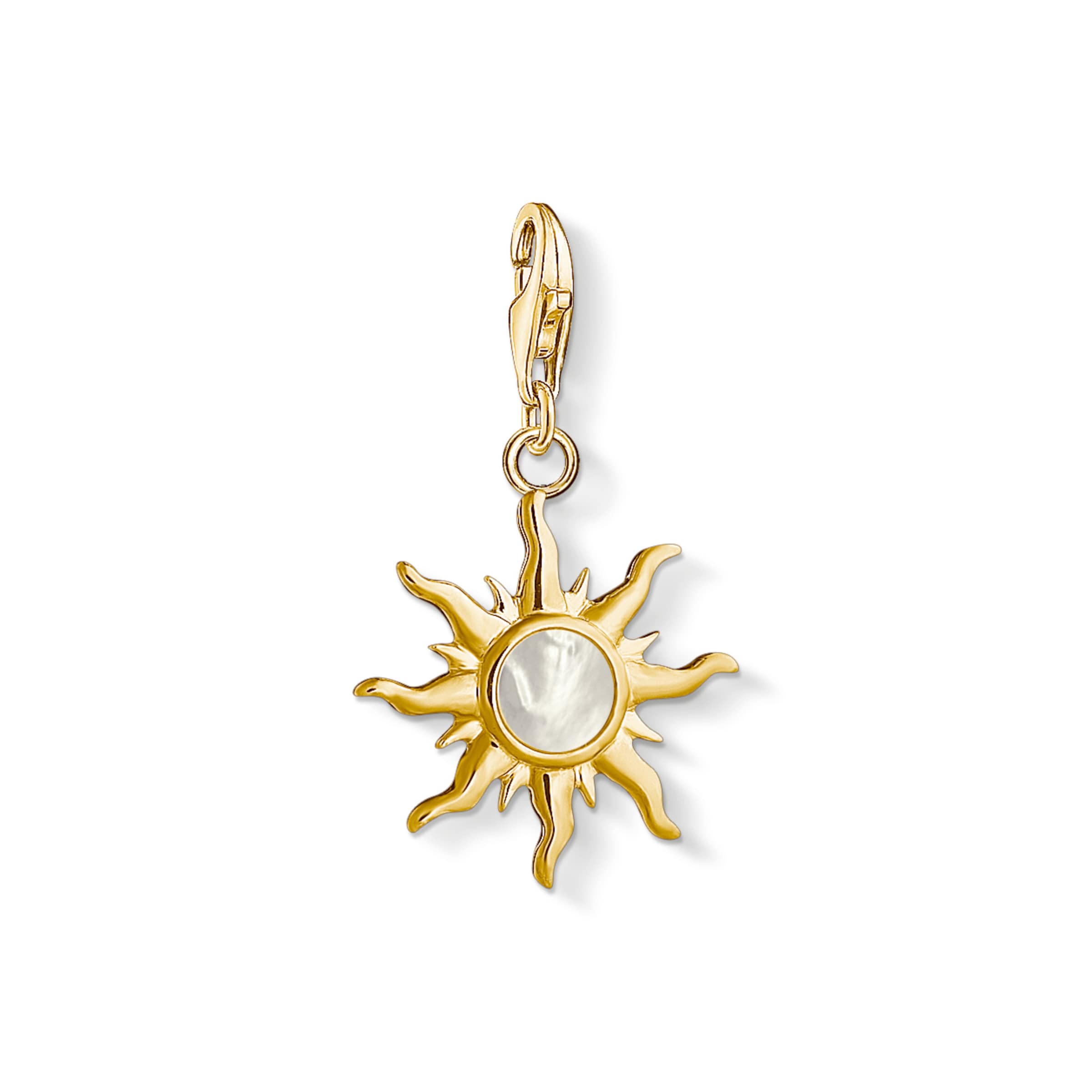 Thomas Sabo Anhänger 'Sonne' in Gold: Vorderseite