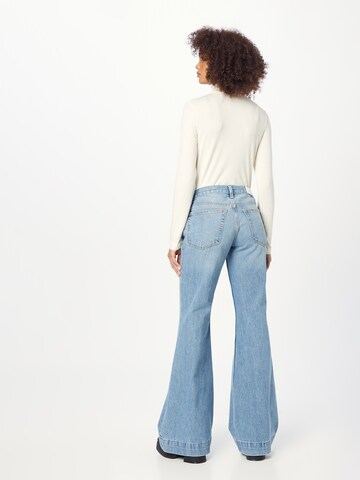 RE/DONE Flared Jeans '70S' in Blau