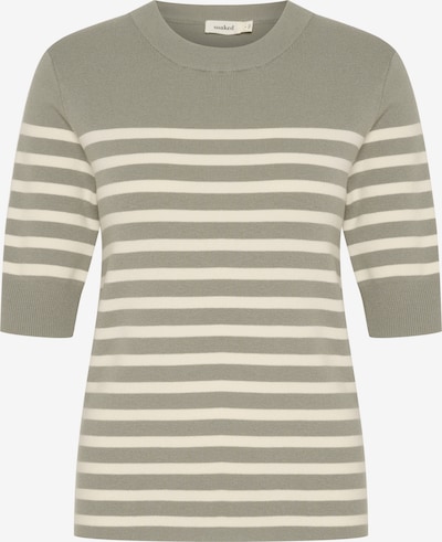 SOAKED IN LUXURY Свитер 'Spina' в Кремовый / Светло-серый, Обзор товара