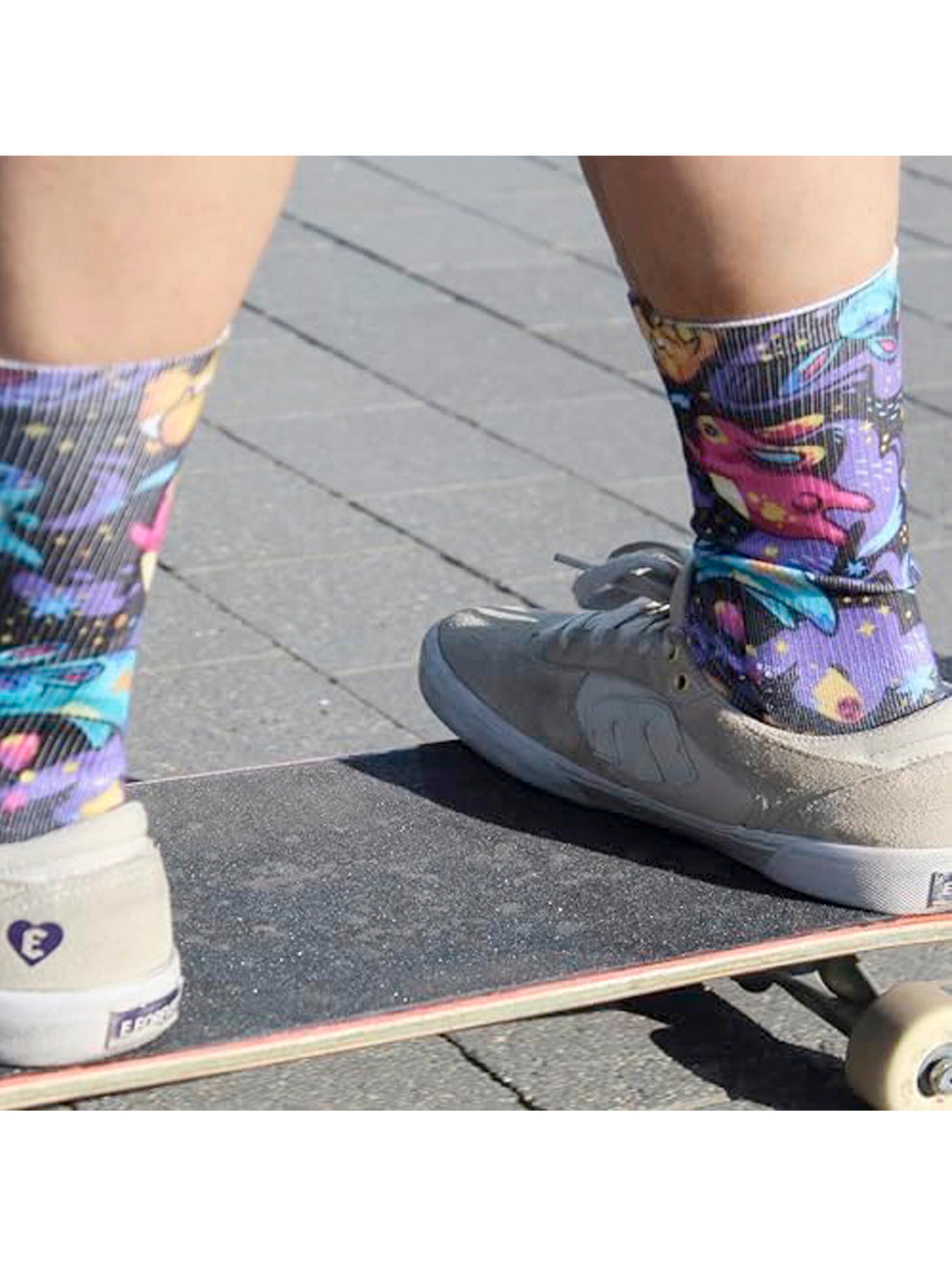 Surf Monkey - Calcetines deportivos en gris