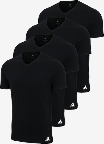 ADIDAS ORIGINALS Shirt in Black: front