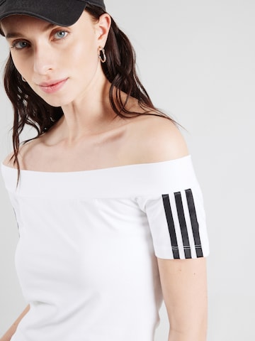 T-shirt 'Adicolor' ADIDAS ORIGINALS en blanc