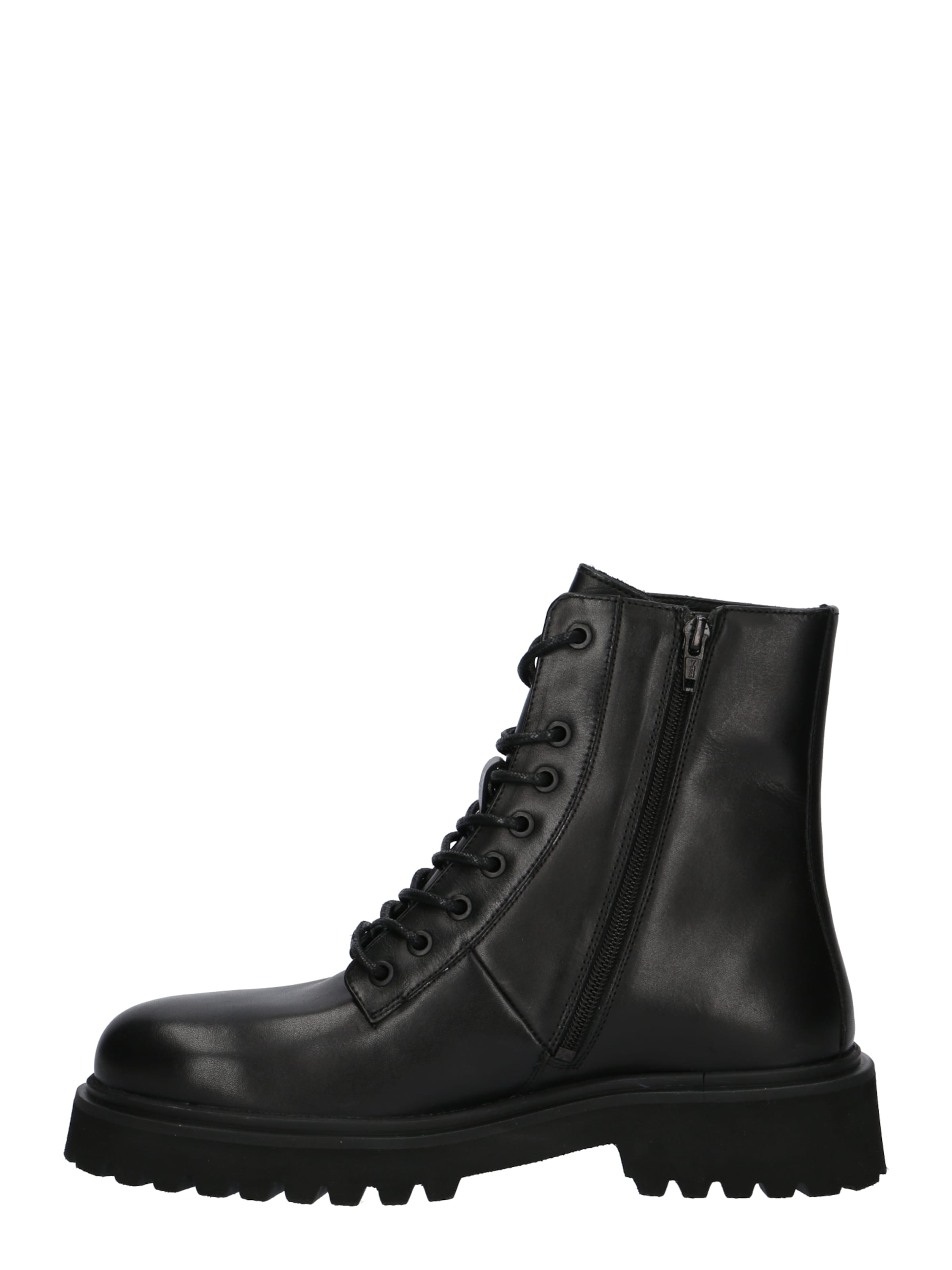 Blauer.USA Ботинки на шнуровке 'BUXTON' в Черный