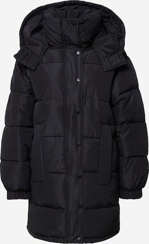 Sixth June Winter coat in Black: front