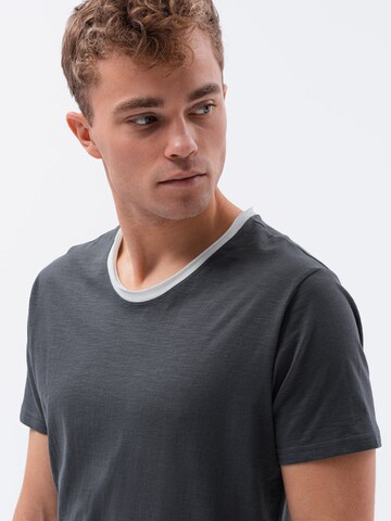 Ombre Shirt 'S1385' in Grijs