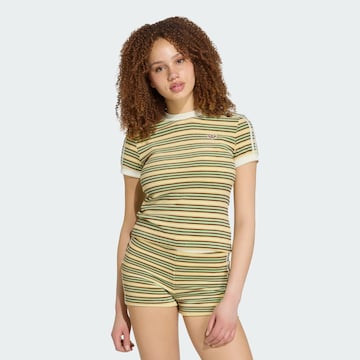 ADIDAS ORIGINALS Shirt 'Summer Glow' in Geel: voorkant