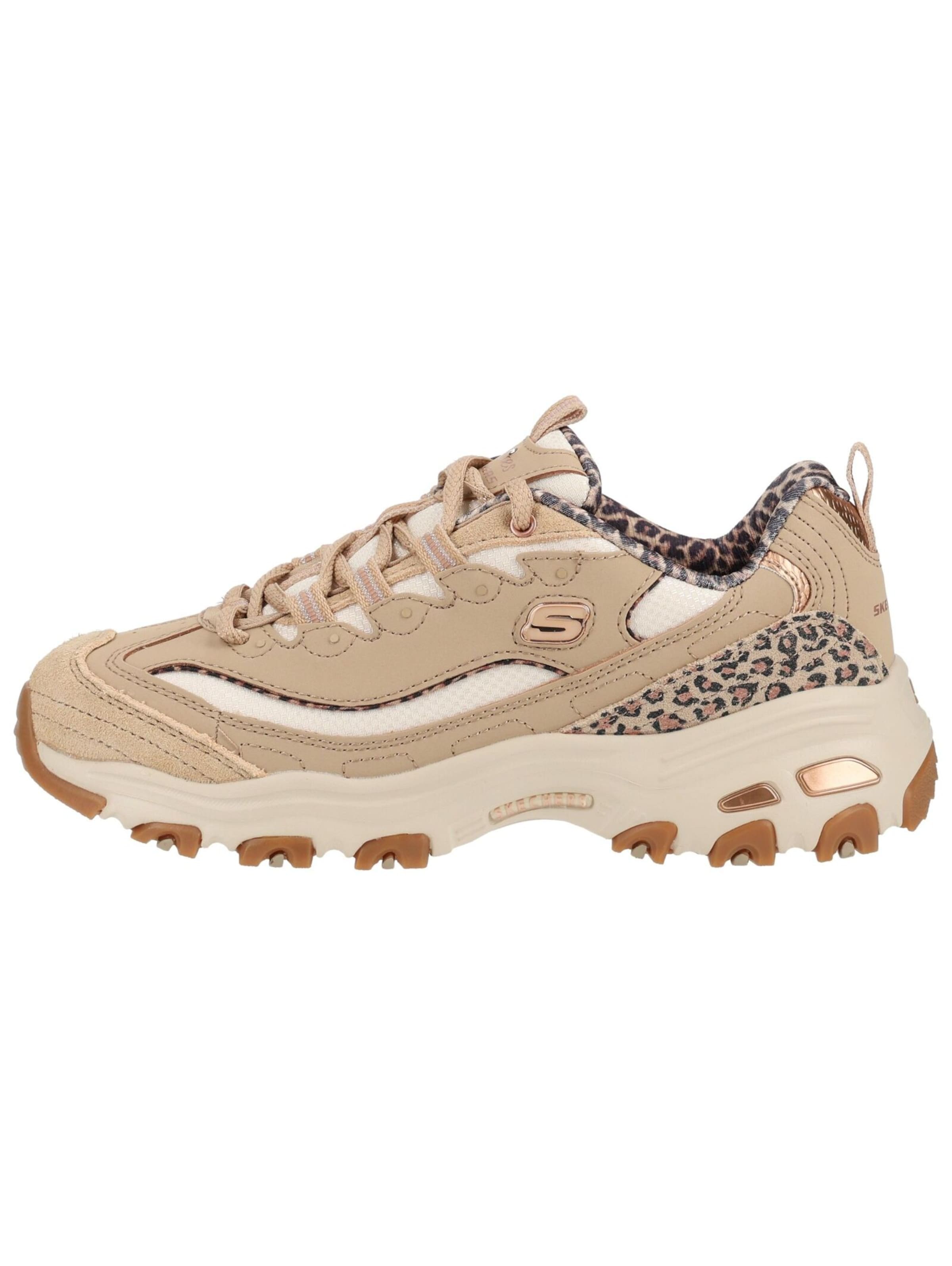 SKECHERS Platform trainers in Beige