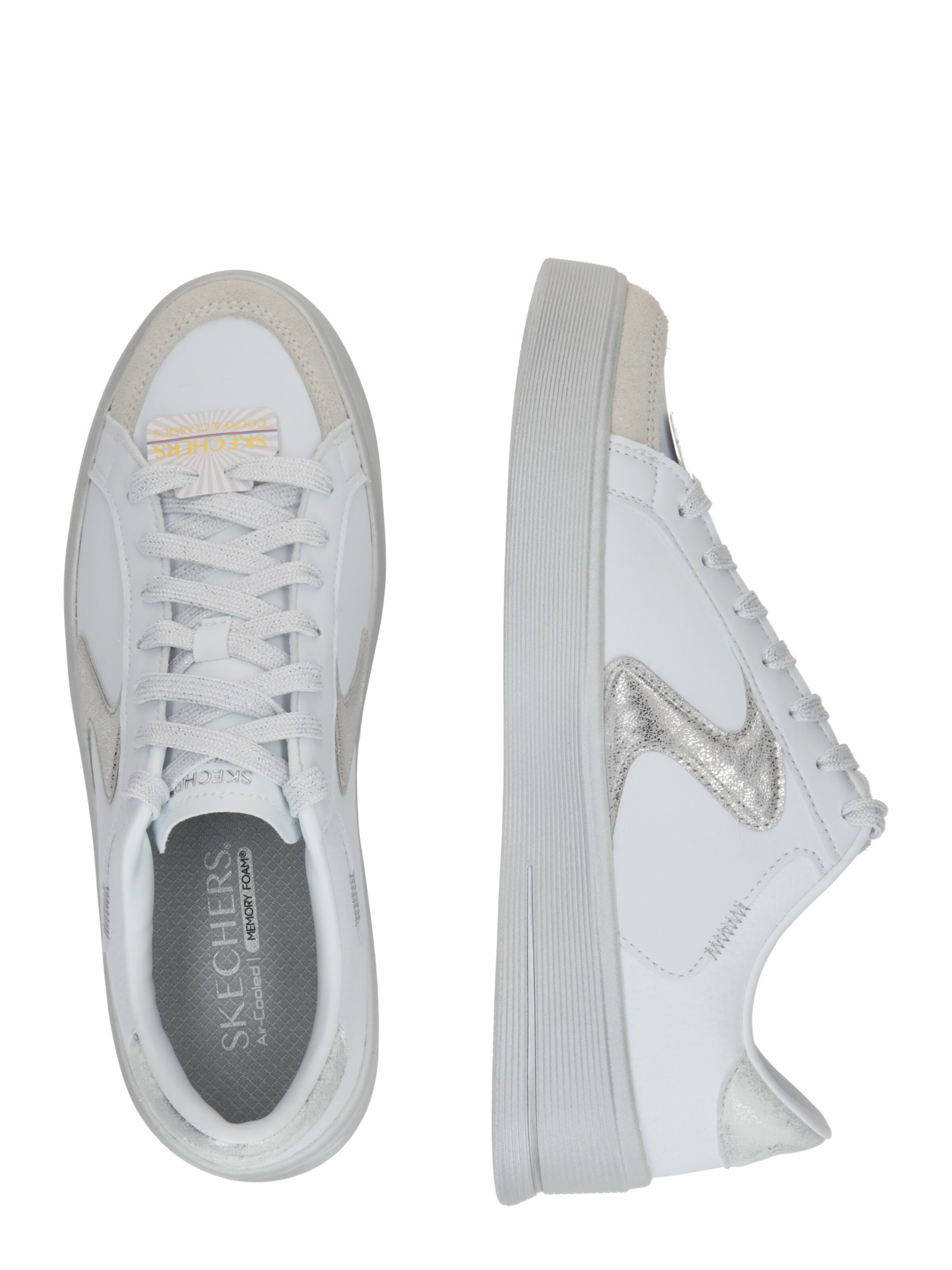 SKECHERS Platform trainers 'HILAND - QUITE CHIC' in White