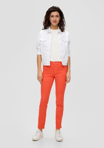 Coupe slim Jean s.Oliver en orange