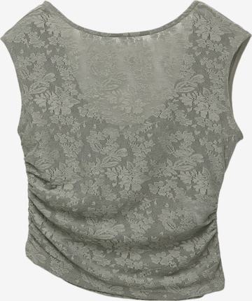 Haut Pull&Bear en beige : devant