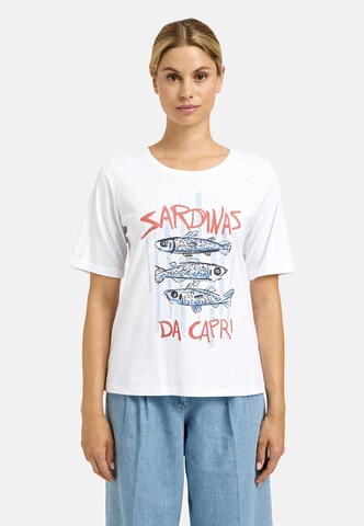 Milano Italy Shirt in White: front