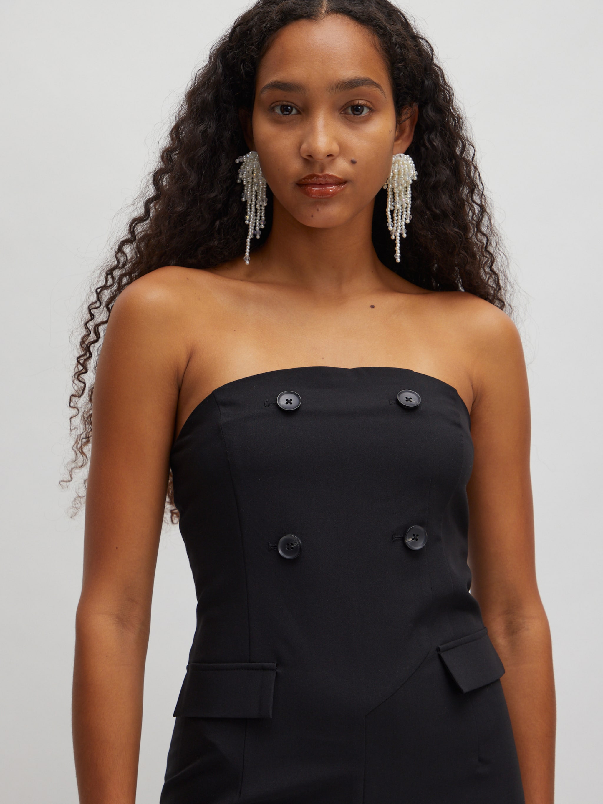EDITED Producten Jumpsuit 'Kian' Zwart