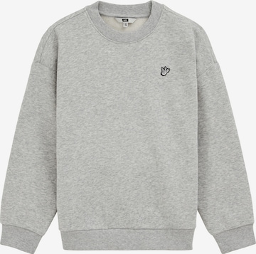 pilka WE Fashion Megztinis be užsegimo: priekis