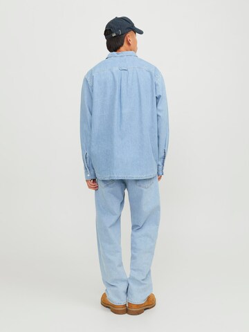 JACK & JONES Свободный крой Джинсы 'Jjialex Joriginal' в Синий