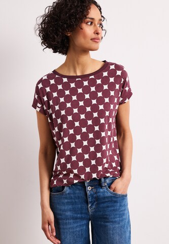 STREET ONE Shirt in Red: front