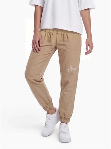 Baggy Pantaloni sportivi 'Unisex Oversized Sweatpants' di BTY in beige