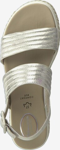 TAMARIS Strap Sandals in Silver