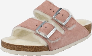 BIRKENSTOCK Παντόφλα 'Arizona' σε ροζ: μπροστά