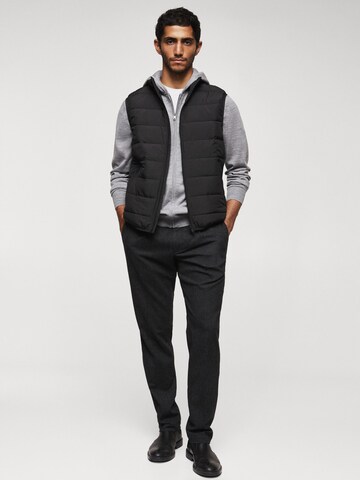 MANGO MAN Vest 'Gorryst' in Black