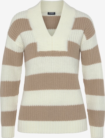 HECHTER PARIS Pullover in Beige: predná strana