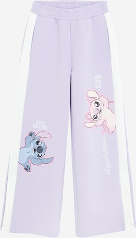 purpurinė Cool Club Laisvas Kelnės 'LILO&STITCH': priekis
