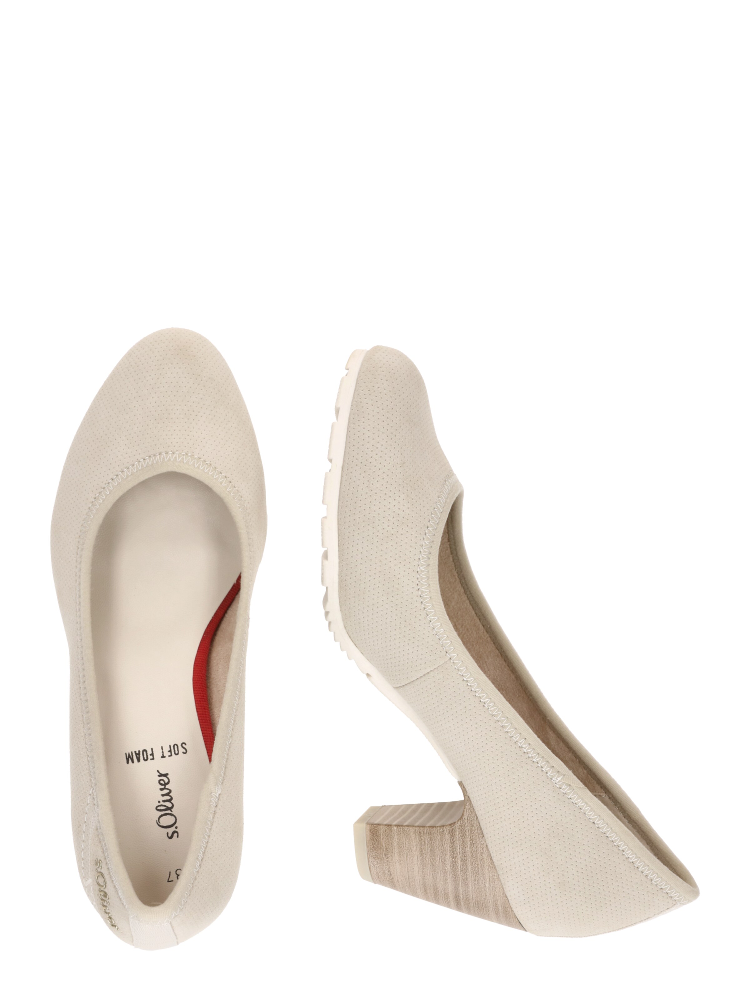 s.Oliver Pumps i beige
