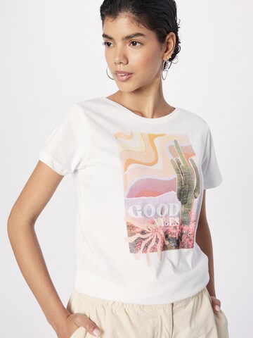 T-shirt Stitch and Soul en blanc