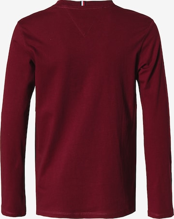 TOMMY HILFIGER Koszulka 'Essential' w kolorze czerwony