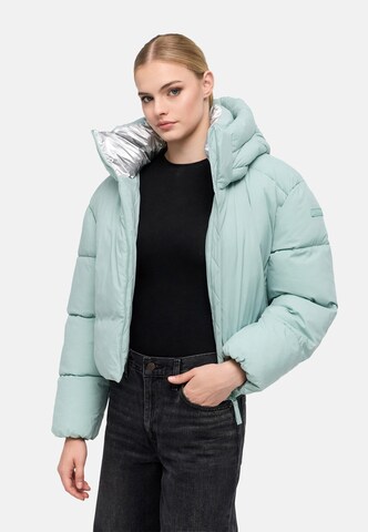 MARIKOO Winterjas 'Zilvaa 16' in Groen