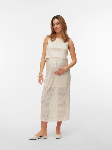 Vero Moda Maternity - Falda en beige