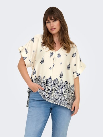 ONLY Carmakoma Blouse 'CARAzli' in White: front