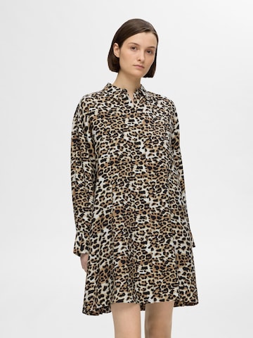 SELECTED Blousejurk in Zwart: voorkant