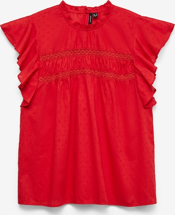 VERO MODA Blúz 'VMTRINE' - piros: elől