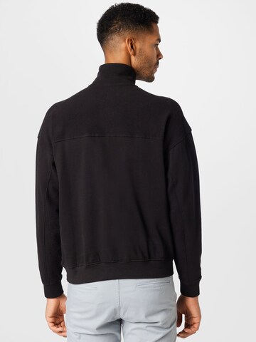 !Solid Sweatshirt in Zwart
