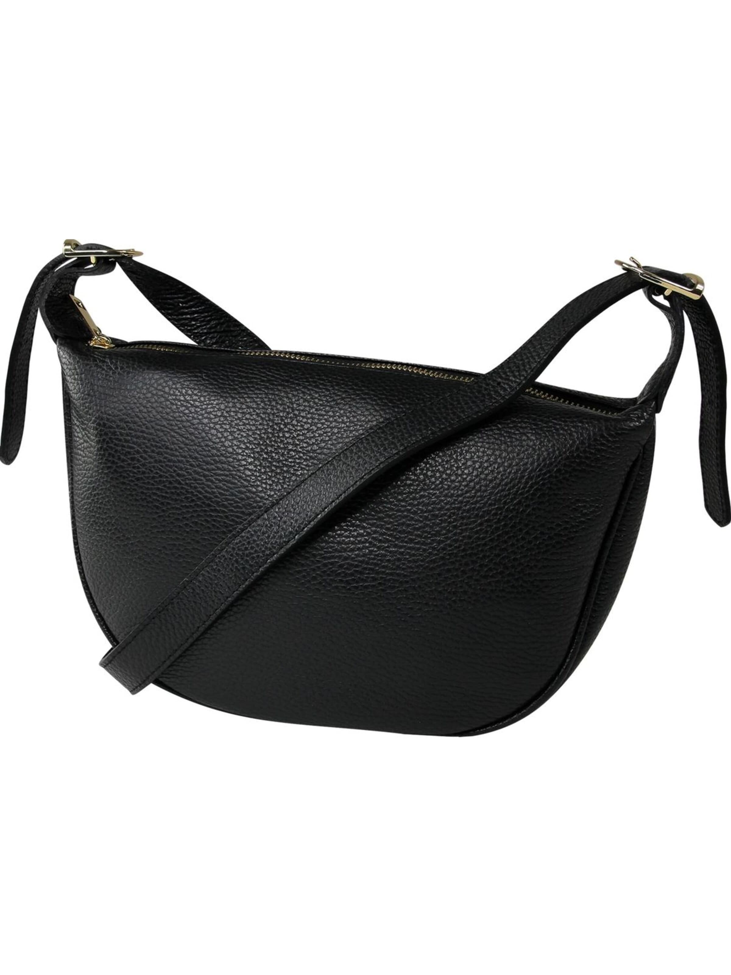 Sac à bandoulière Toscanto en noir : devant