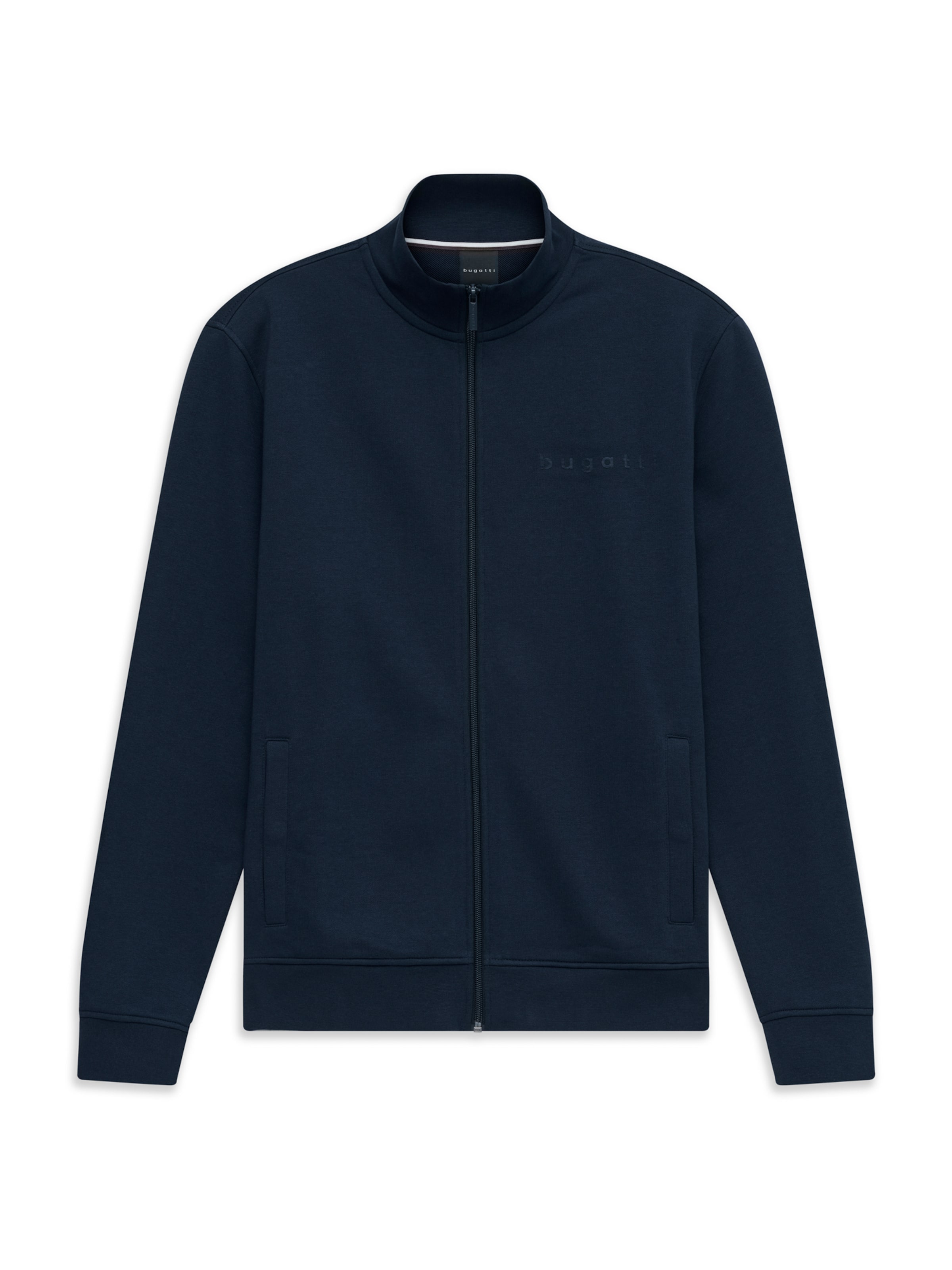 bugatti Sweatshirt in Blauw: voorkant