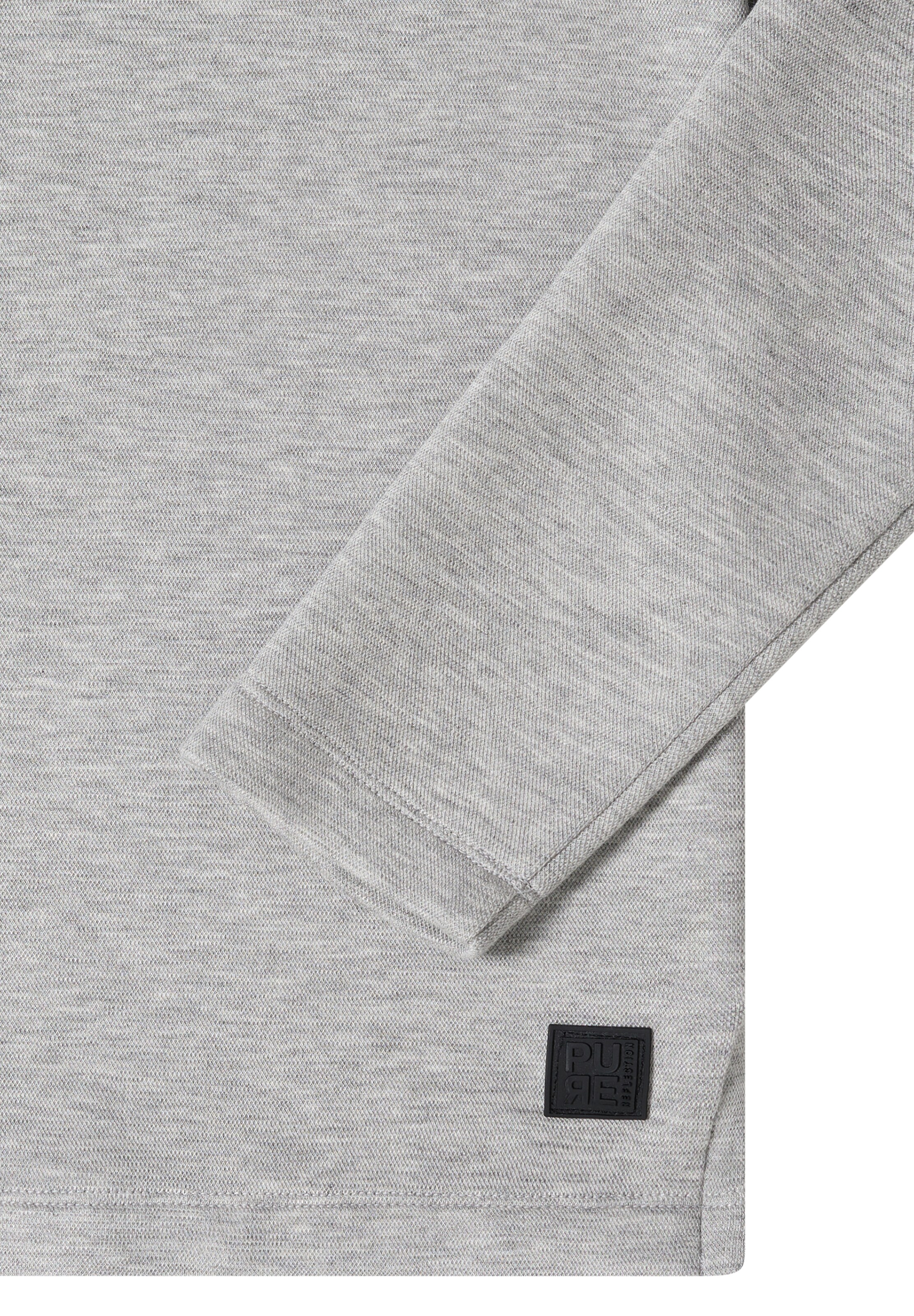 CECIL Sweatshirt 'Piquée' in Grey