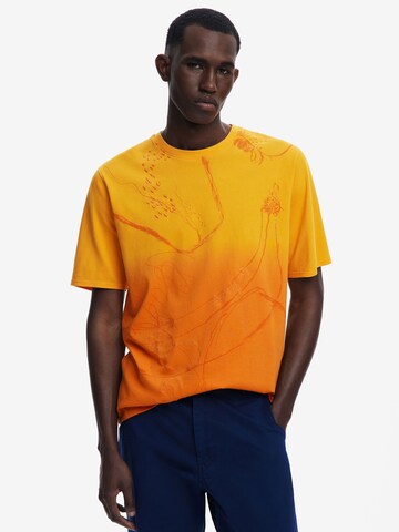 T-Shirt Desigual en mélange de couleurs : devant